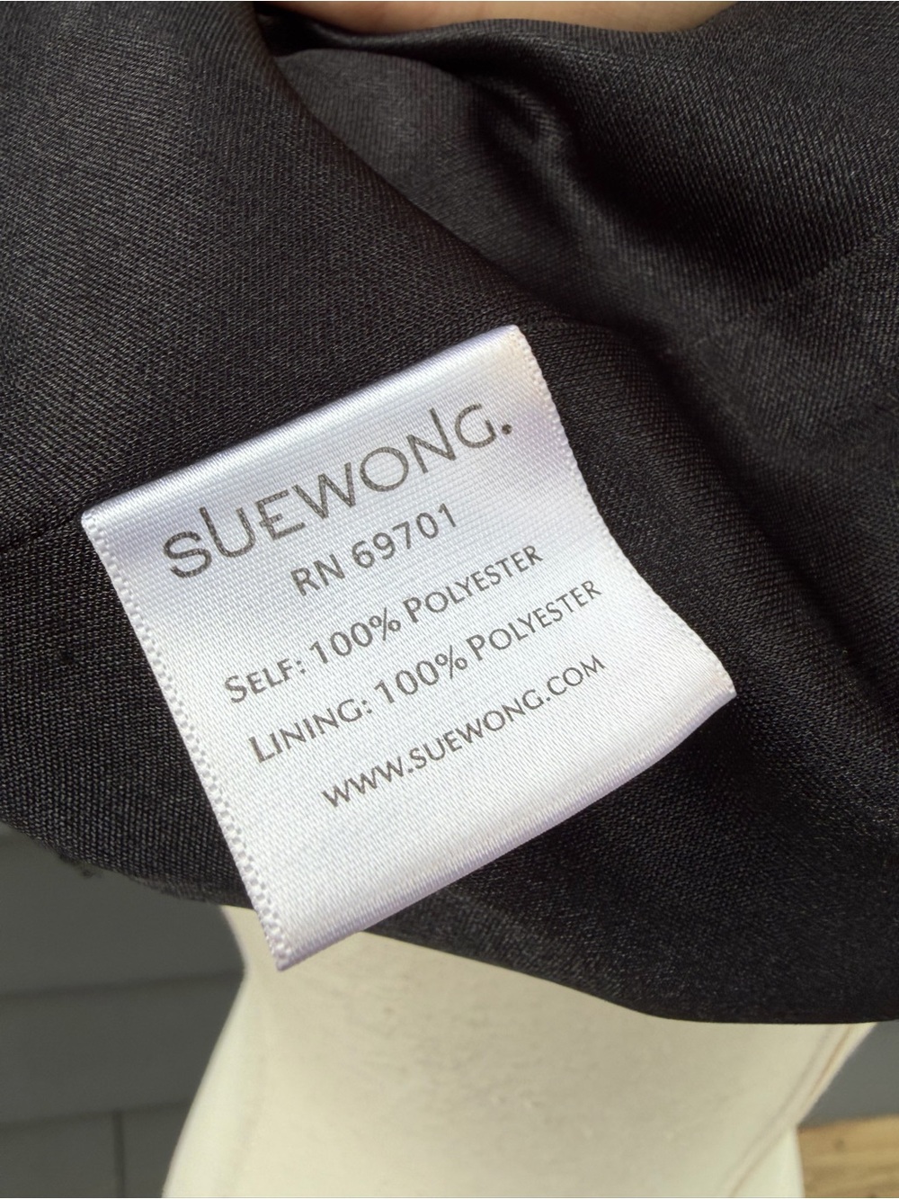 Studio W by SUE WONG Black Embellished Sleeveless open back drop waist Dress 4 - Picture 16 of 16
